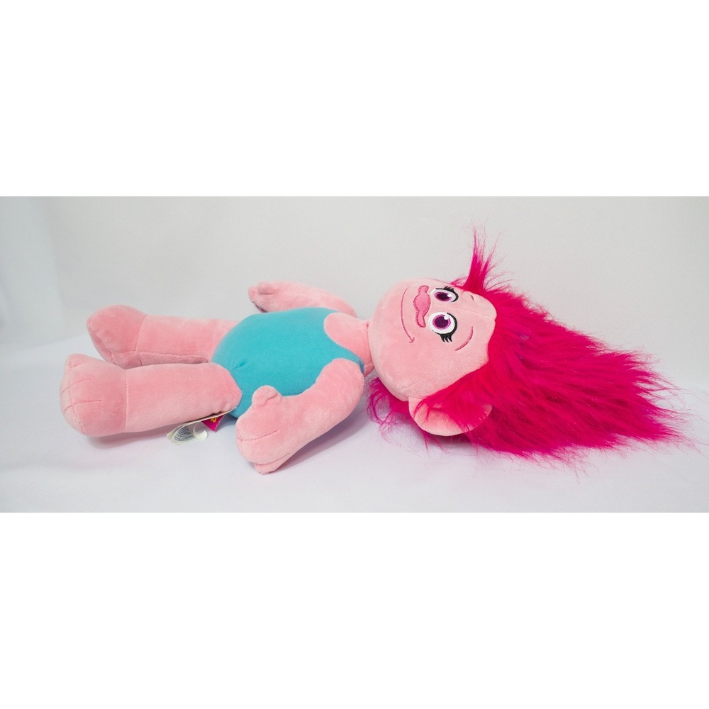 Build A Bear Trolls Princess Poppy Stuffed Doll 23" Plush w Happy Birthday Shirt - Picture 4 of 11